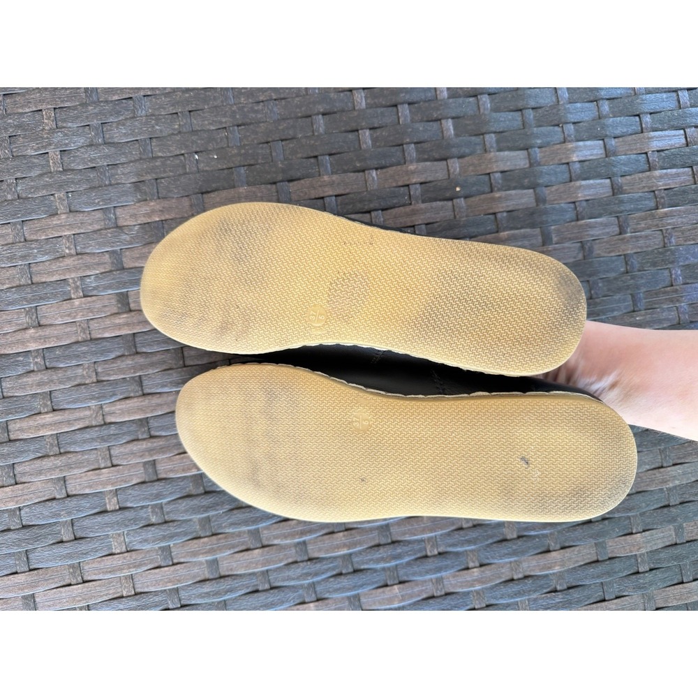 CHARIX Istanbul Handmade Leather Flats EU 37 Black - Picture 7 of 8